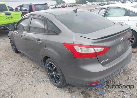2012 Ford Focus Se from USA, damaged, VIN 1FAHP3F22CL231158